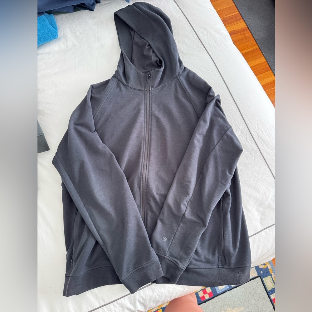 Men’s Lululemon Black Zip-Up Hoodie XXL
